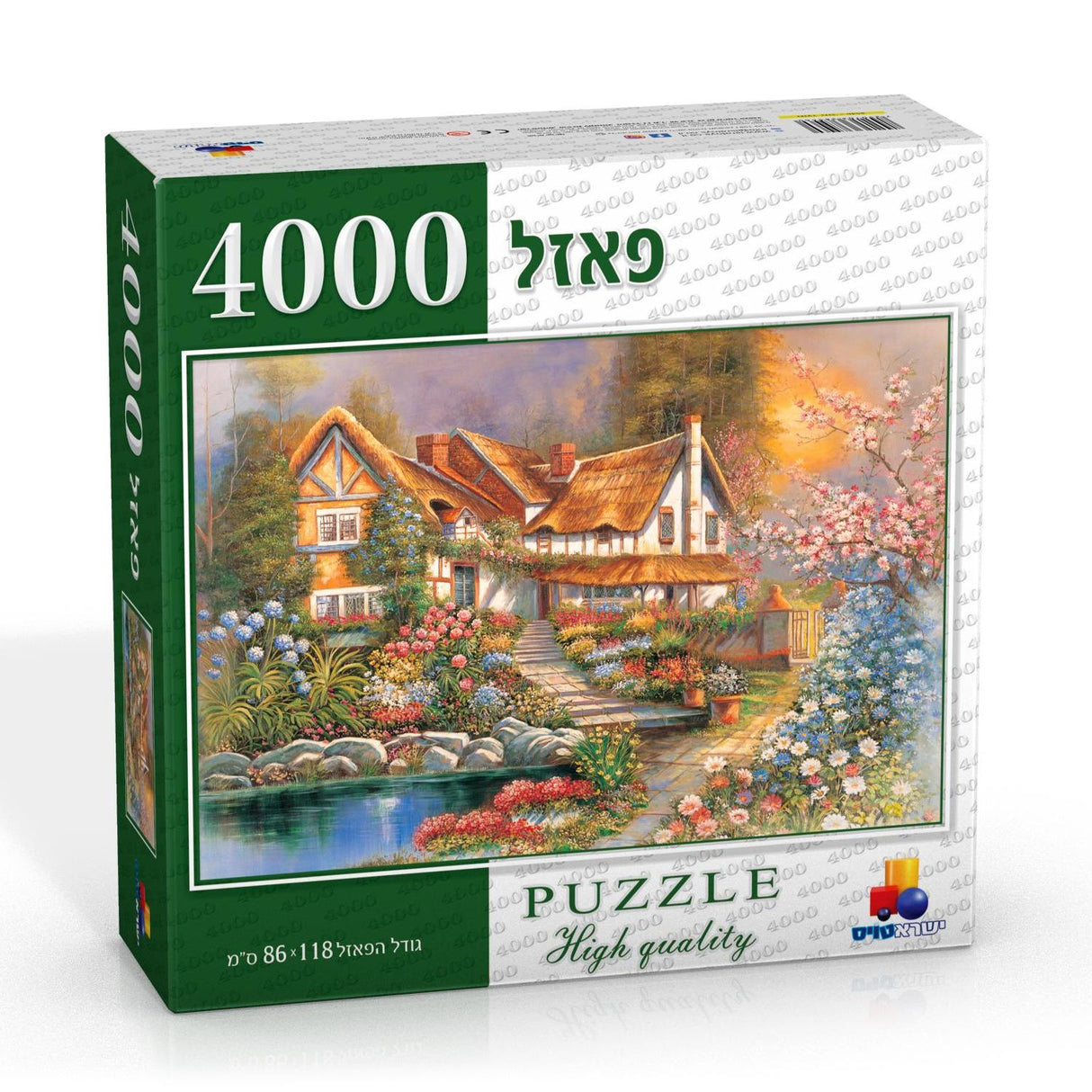 4000 pcs Puzzle - Beautiful House Scenery - LEHADAR