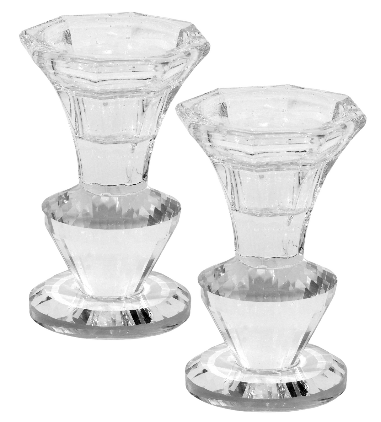 Crystal Candlesticks - LEHADAR