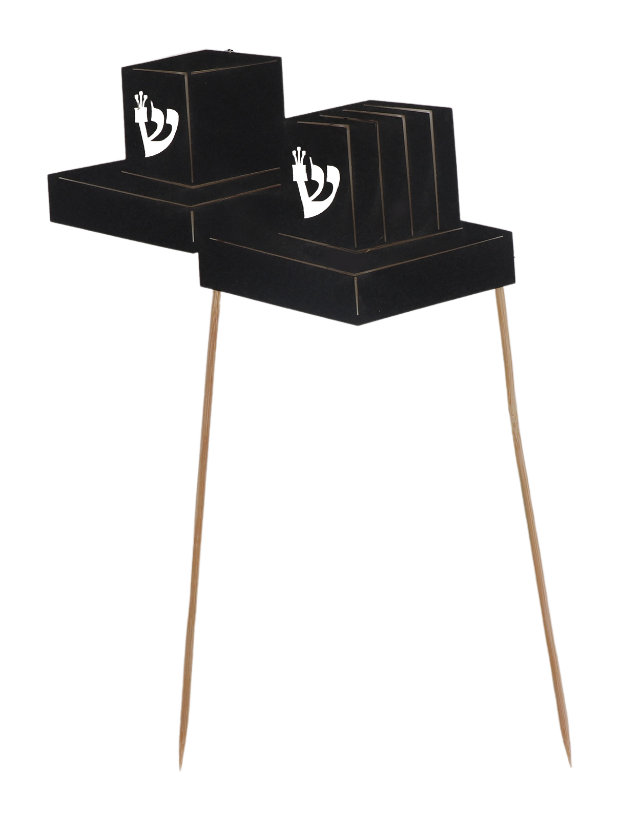 Teffillin Skewers for Cake Decoration - 5" - LEHADAR