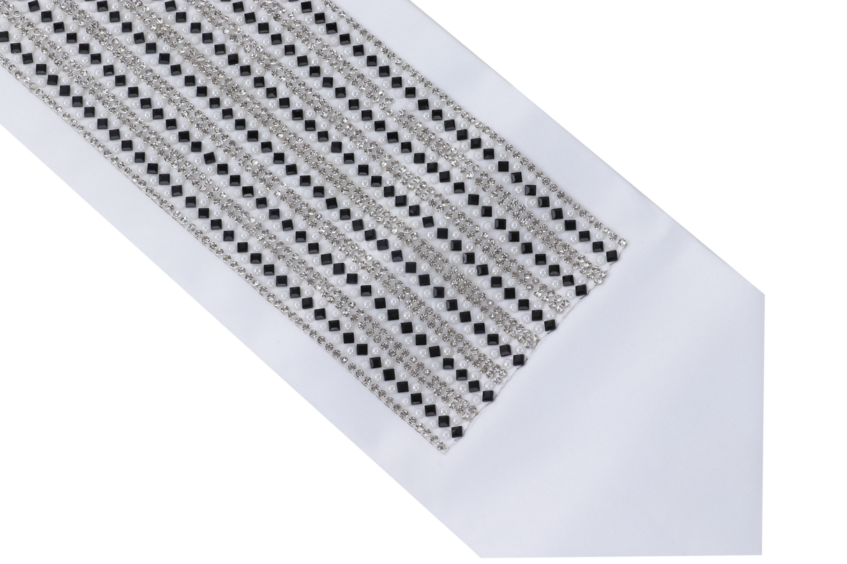 Atarah with Crystals and Black Square Stones 3.75" - LEHADAR