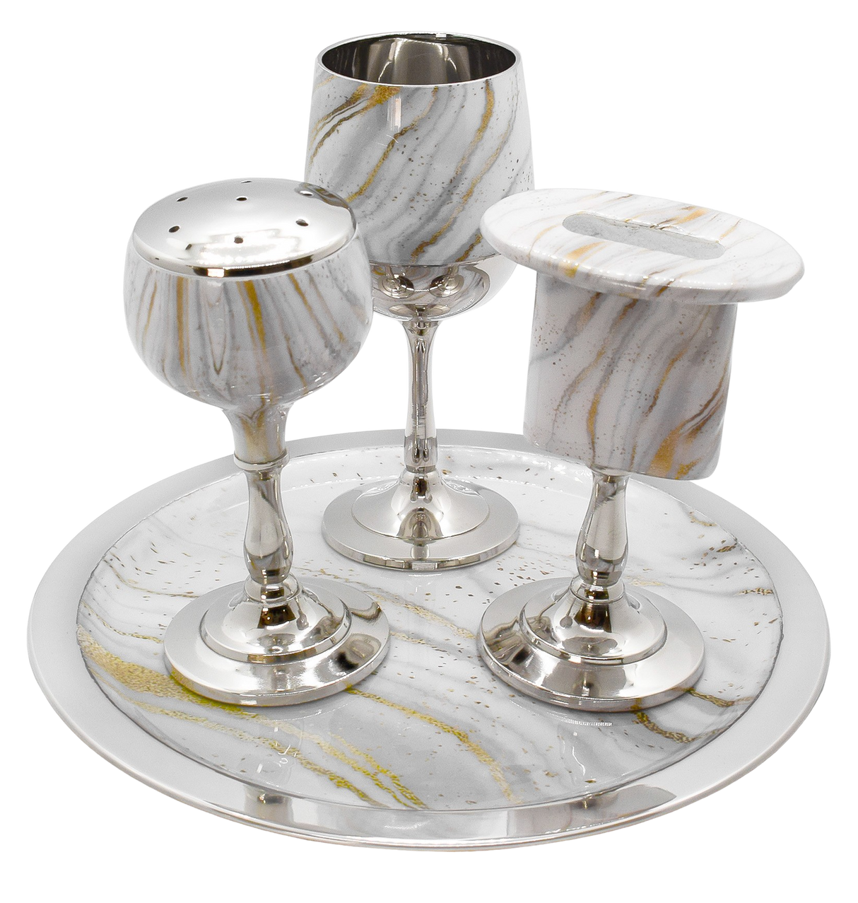 Aluminum Havdalah Set - LEHADAR