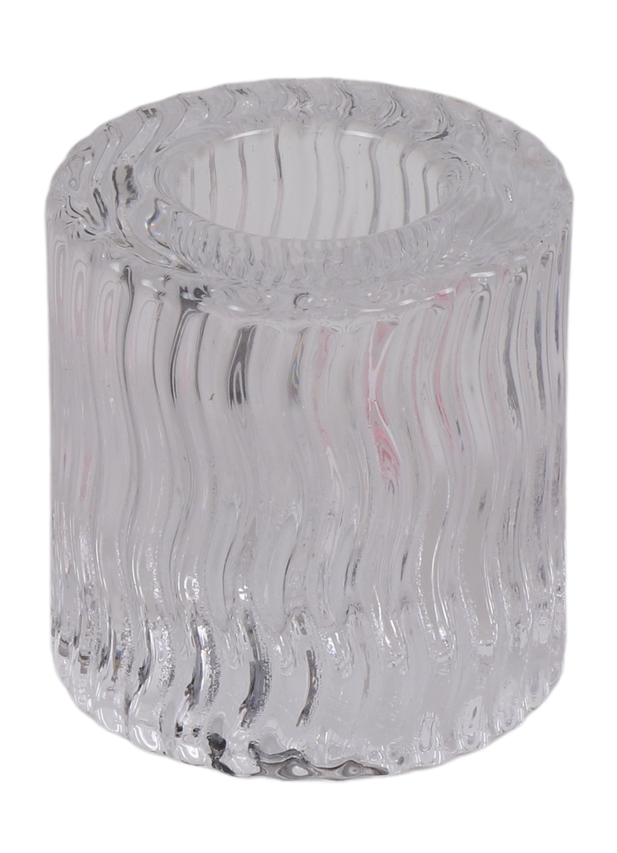 Wavy Crystal Candlestick 2" - LEHADAR