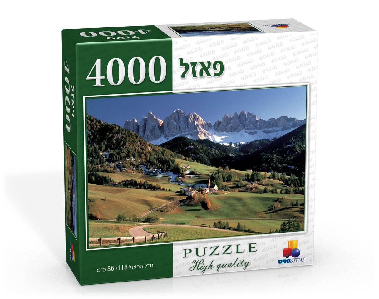 4000 pcs Puzzle - Swiss Apls - LEHADAR