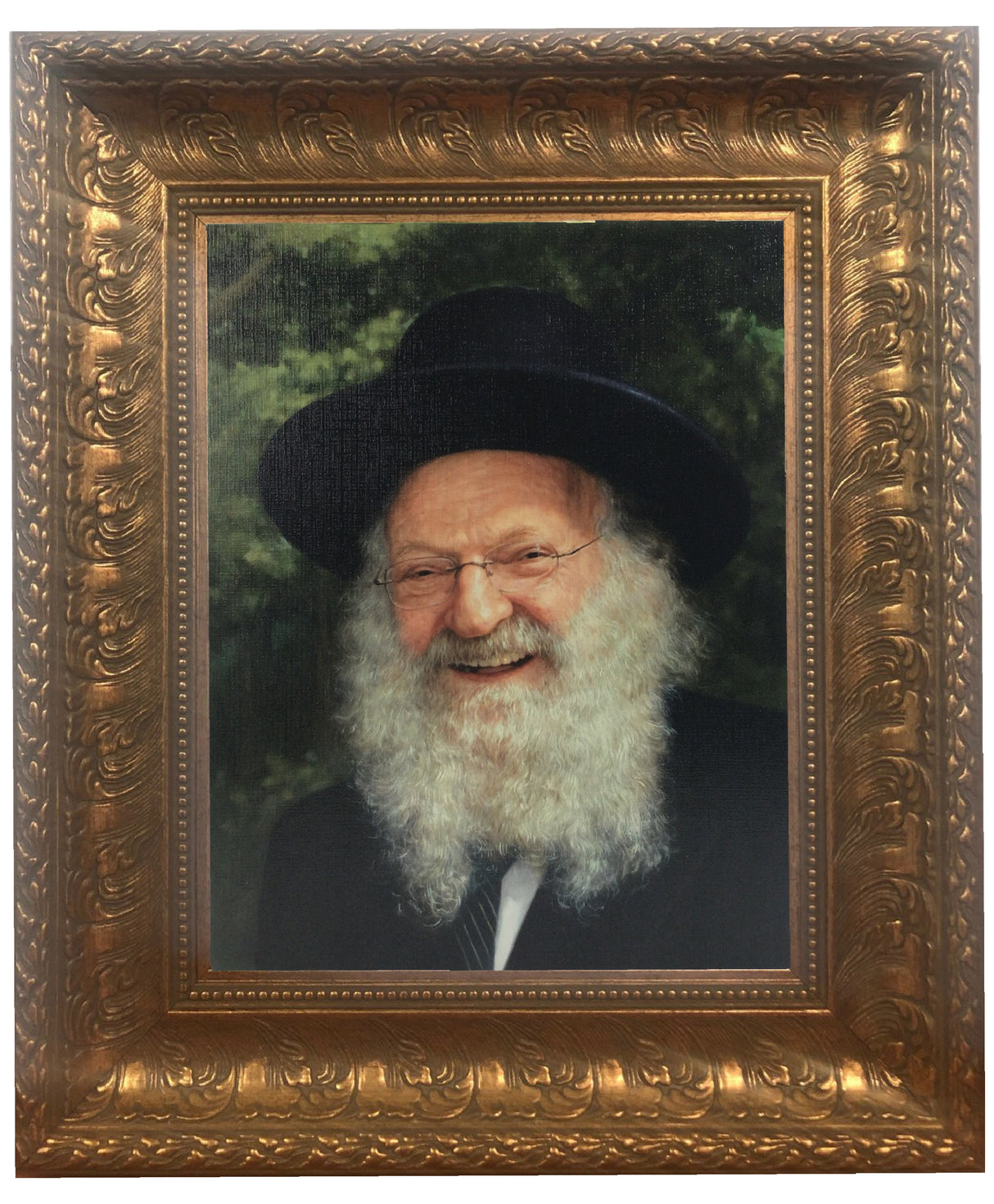 Rav Matisyahu Solomon Framed Picture-Painting, size: 11*14 - LEHADAR