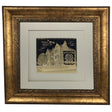 Chabad Gold Art #770 Frame #39 Size 22x22 White Background - LEHADAR
