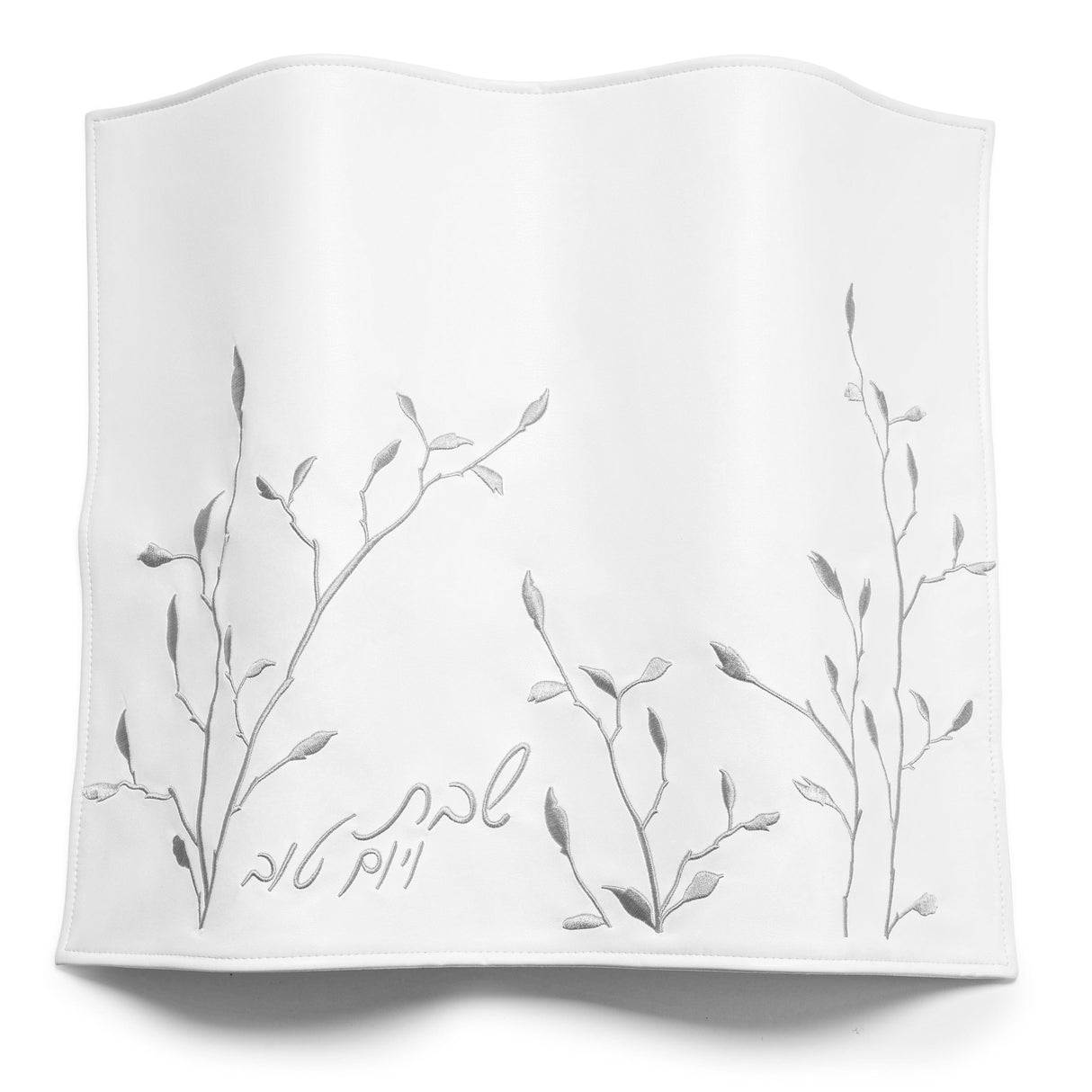 Leaf Embroidered Challah Cover - LEHADAR