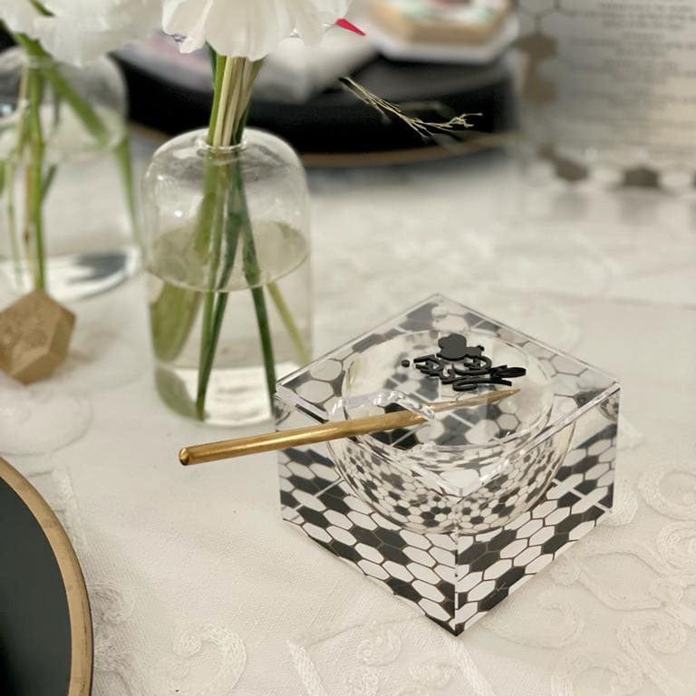 Onyx Honey Dish - LEHADAR