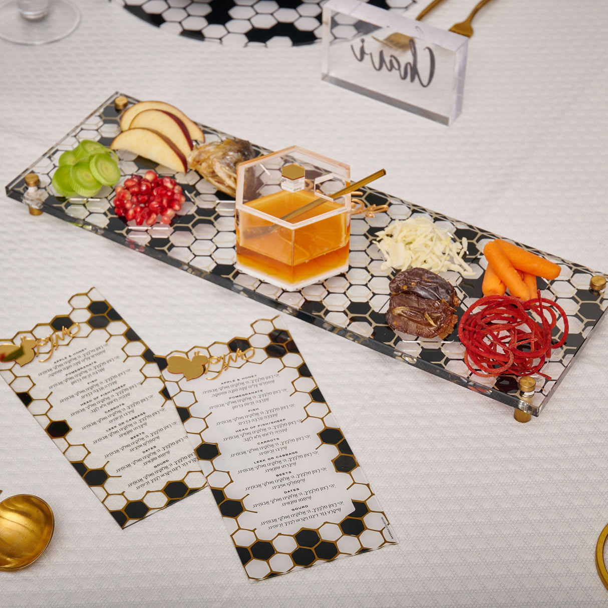 Onyx Simanim Tray - LEHADAR