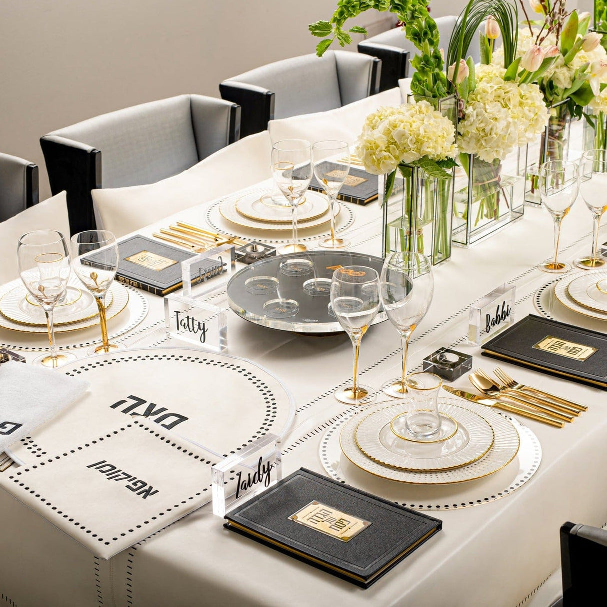 Tablecloth with Hemstitch Border - LEHADAR