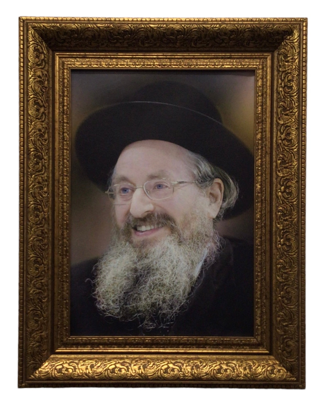 Painting of the Karlin Rebbe, size: 14*20 - LEHADAR