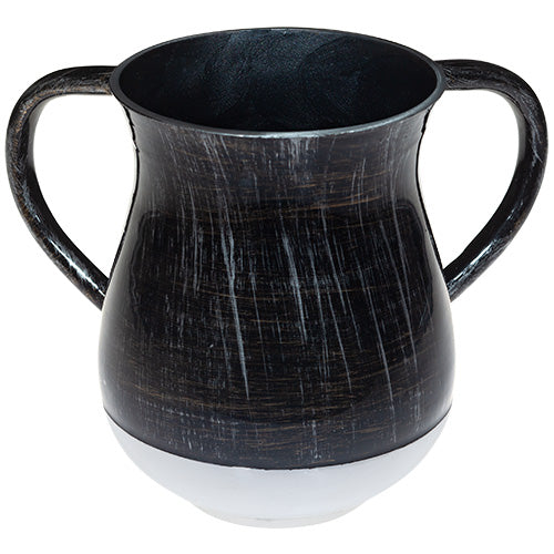 Aluminum Washing Cup Black 5" - LEHADAR