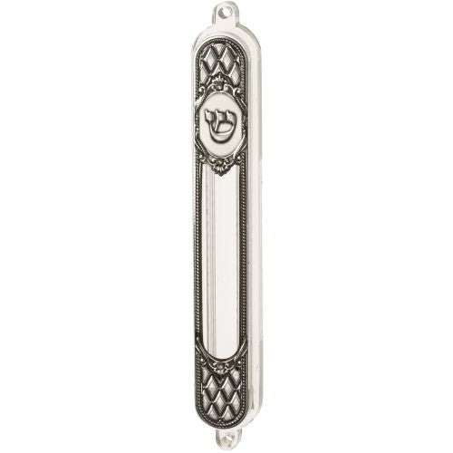 Perspex Mezuzah With Front Plaque - LEHADAR