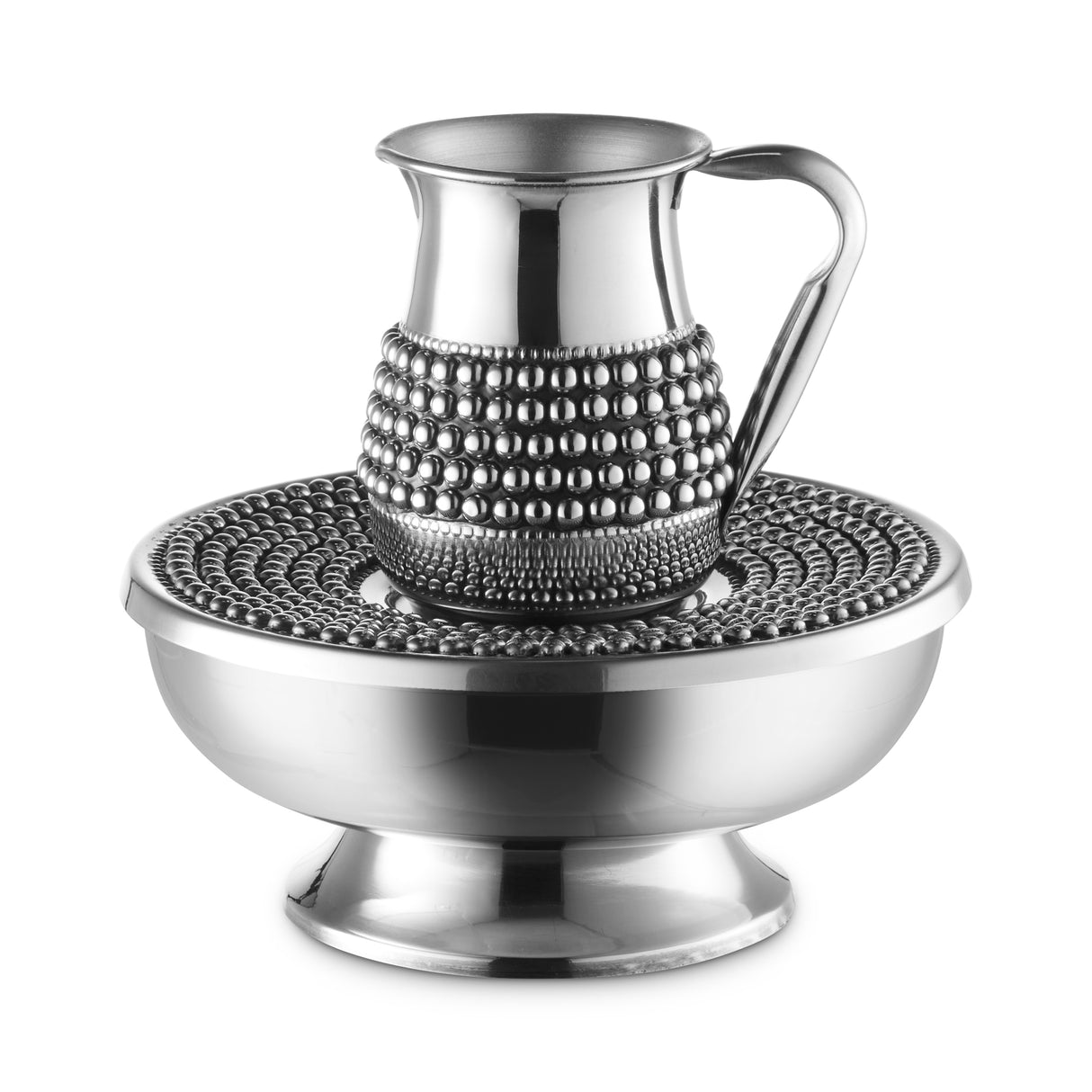 Mayim Achronim Polished with Beads Stainless Steel - LEHADAR