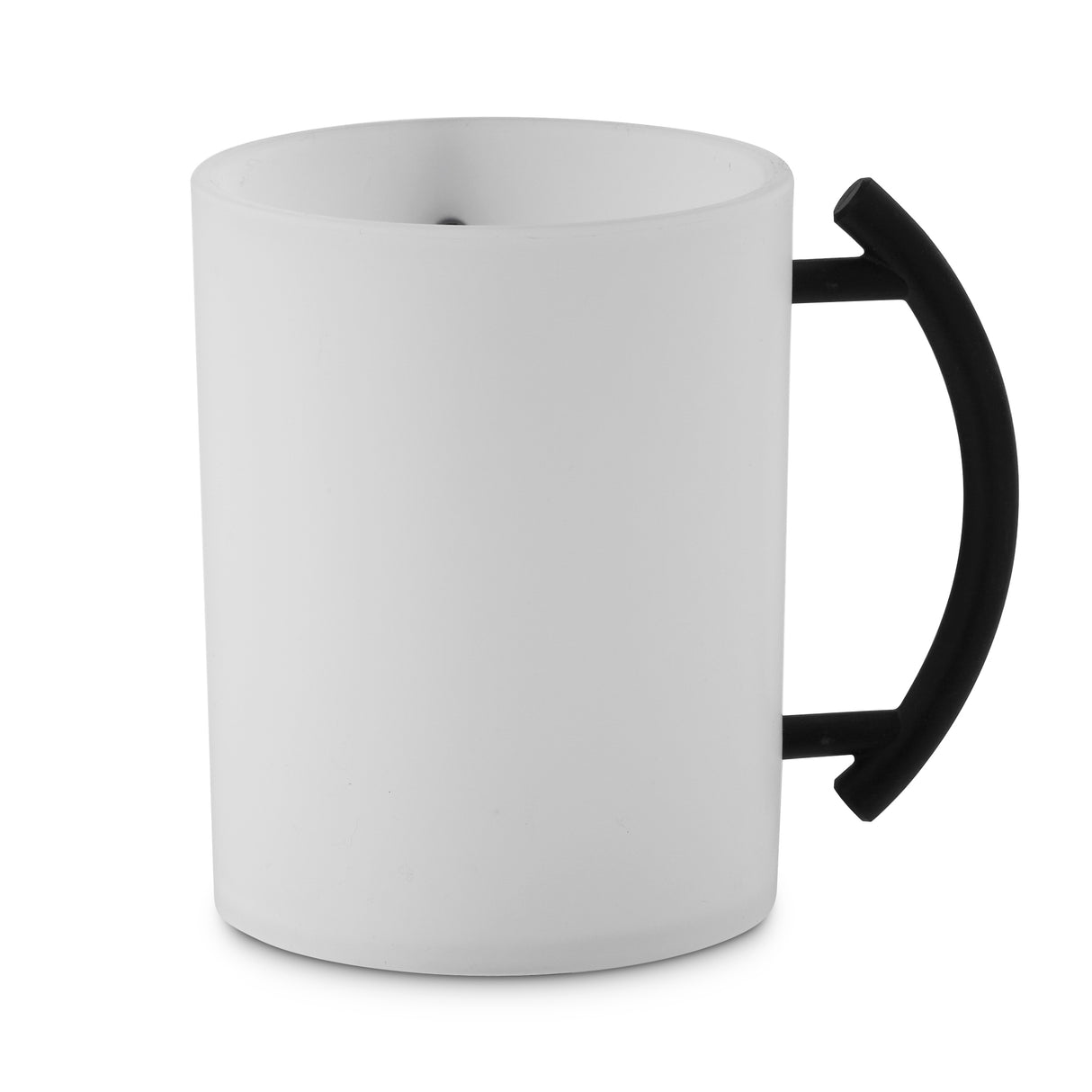 Acrylic Washing Cup Clear frosted cup with black handles 6 Pack - LEHADAR