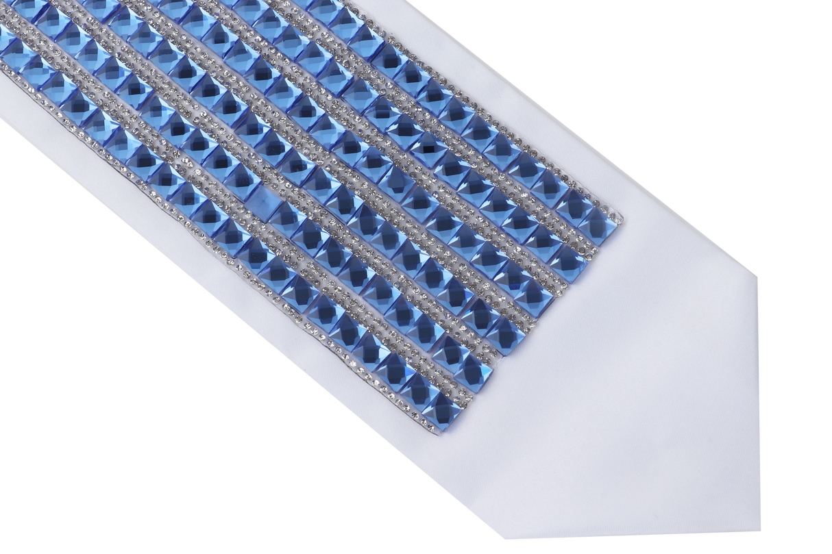 Atarah with Crystals and Blue Square Stones 3.75" - LEHADAR