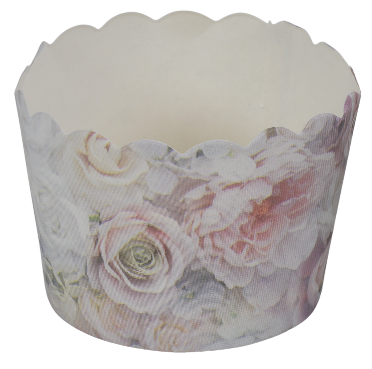 35 Muffin Holders - Elegant Flower Design - LEHADAR
