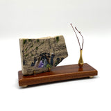 The Western Wall (הכותל המערבי) – Handcrafted Travertine Stone Tabletop Artwork