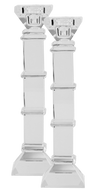 Crystal Candle Sticks 9" - LEHADAR