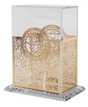 Crystal And Gold Bencher Holder 7.5"H X 5"W - LEHADAR