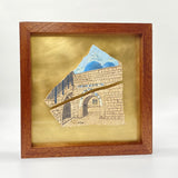 Rashbi (רשב״י) – One-of-One Handcrafted Travertine Stone Artwork