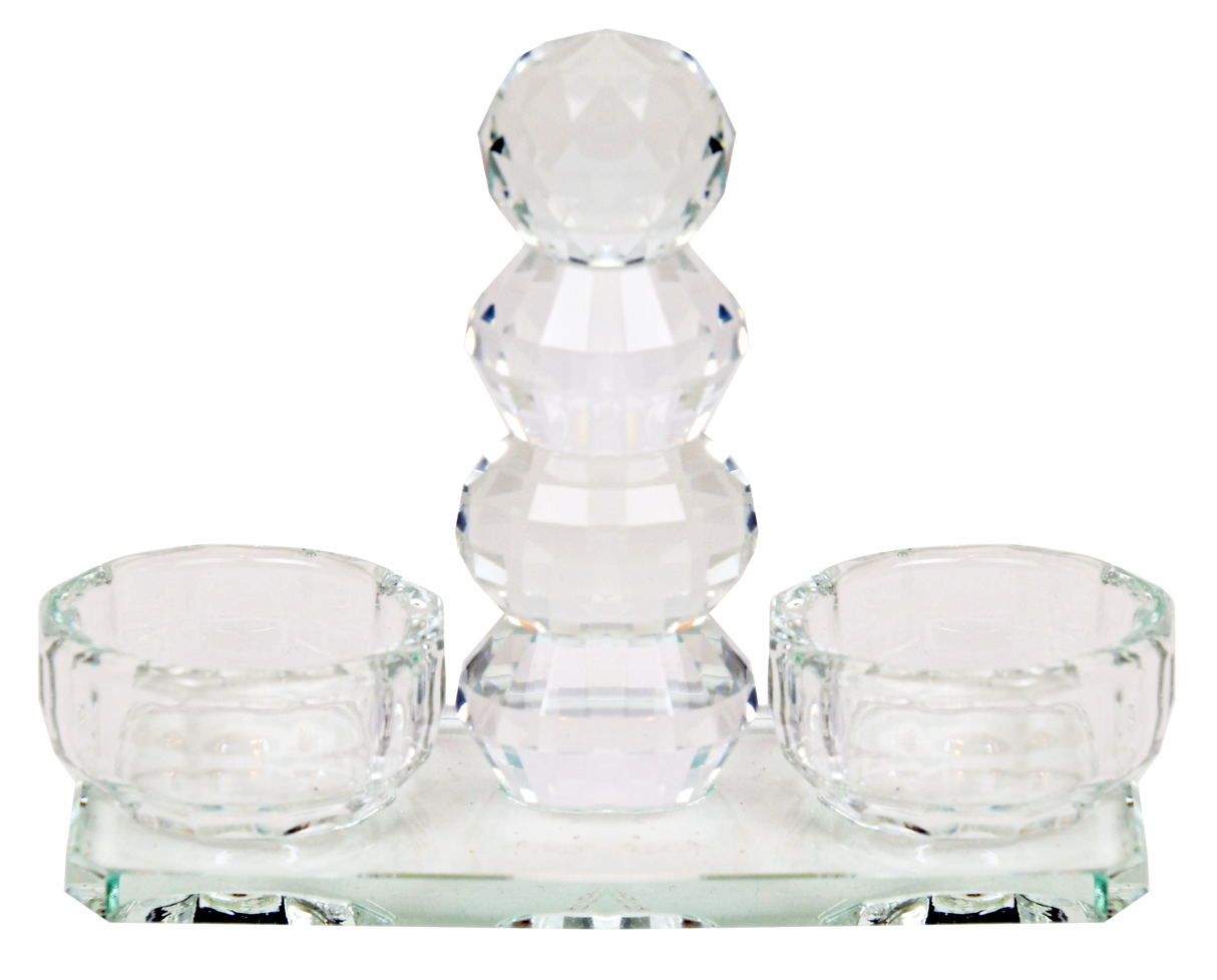 Salt & Pepper Holder Crystal - LEHADAR