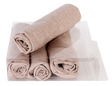 Light cream Napkin set of 4/pvc box, - LEHADAR