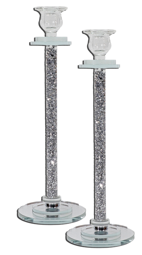 Crystal Candlesticks 15" - Filling - LEHADAR