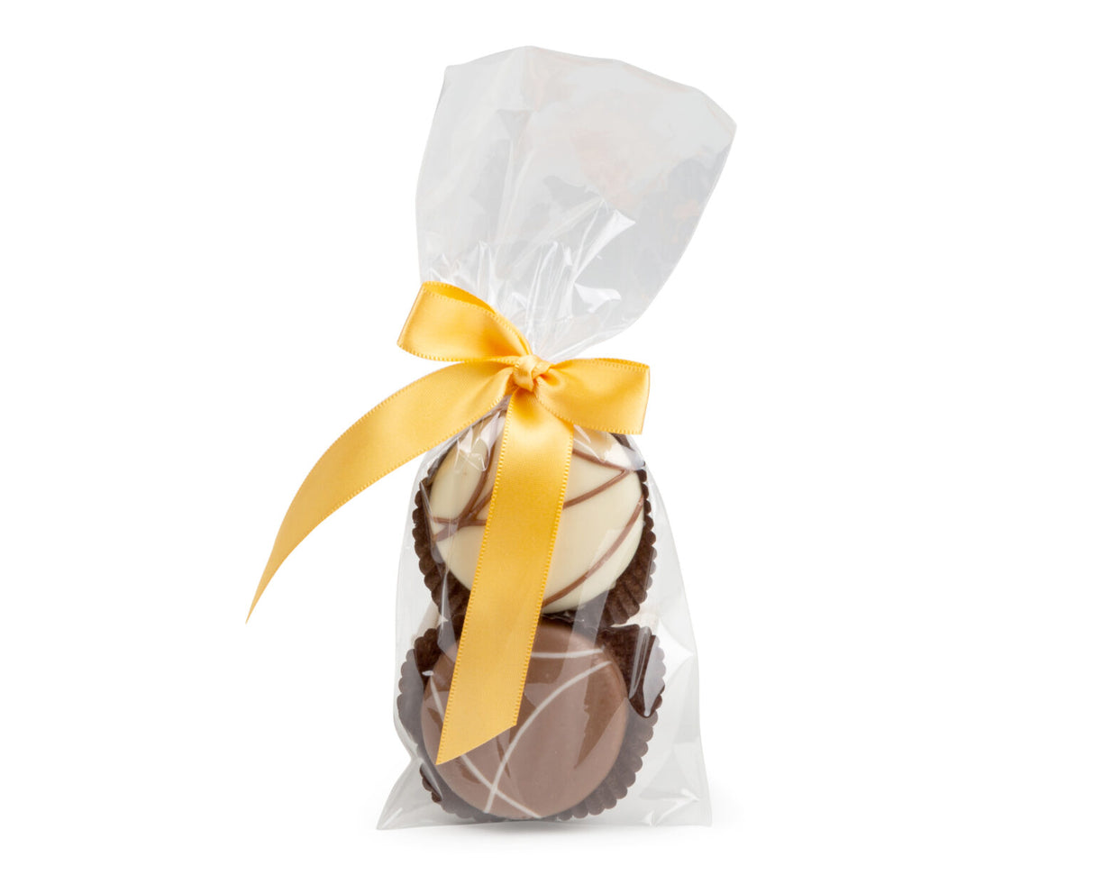 2 piece chocolate dipped cream biscuits CW-21