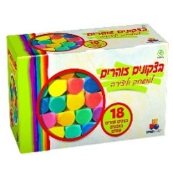 Clay for play and creation - 18 colors - LEHADAR