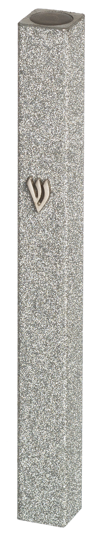 Aluminum Mezuzah - Glitter