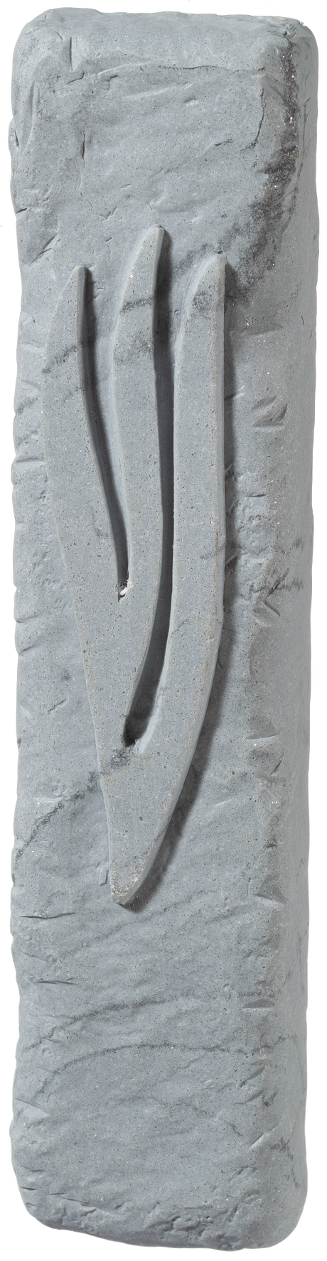 Polyresin Mezuzah , Gray Marble Color - LEHADAR