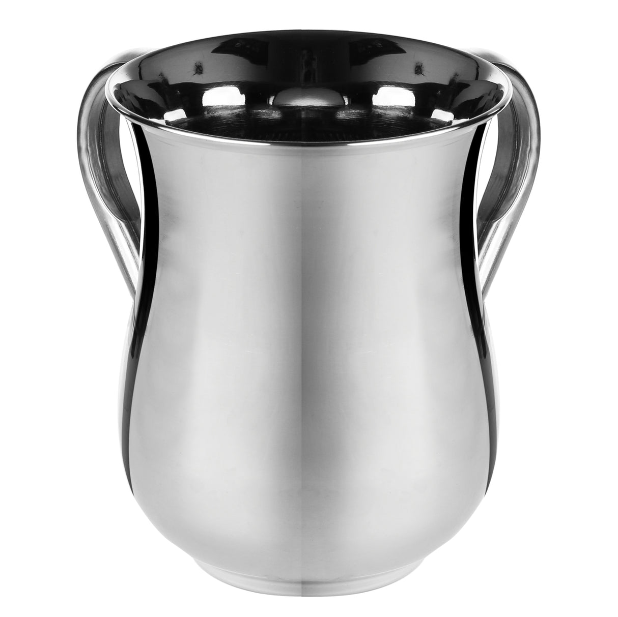 Stainless Steel Washing Cup On Base Shinny Polished (12 Per Case ) - LEHADAR