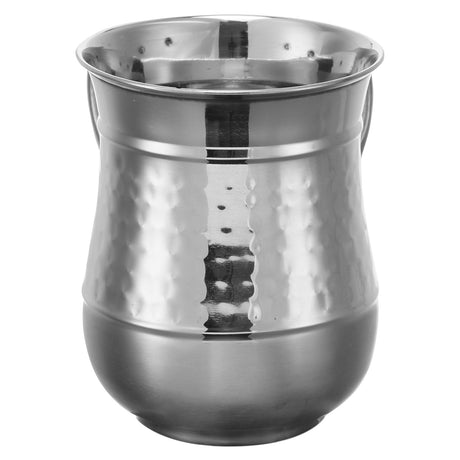 Stainless Steel Washing Cup Hammered And Shinny - LEHADAR