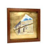 Rashbi (רשב״י) – One-of-One Handcrafted Travertine Stone Artwork