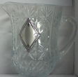 Crystal Pitcher With Diamond Silver - LEHADAR