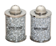 Crystal Salt & Pepper Set 2" With Stones - LEHADAR