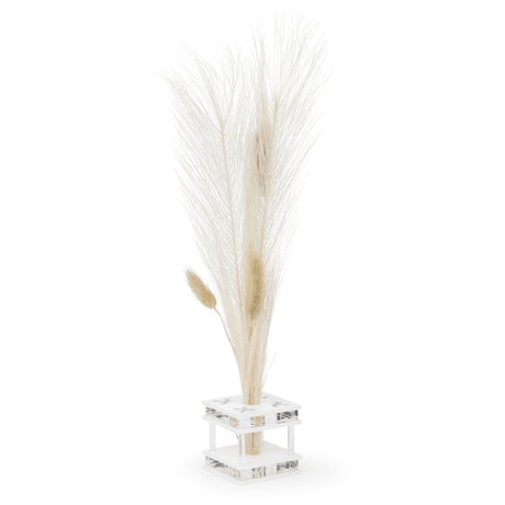 Majestic Feather Decor Engraved GD/SL/BK W/Crystals (Pack of 4) - LEHADAR