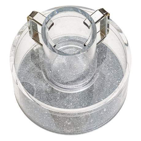 Acrylic Mayim Achroni'm with Silver Glitter 15 cm - LEHADAR