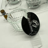 Luxury Rosh Hashanah Honey Dish Set – 6 Acrylic Honey Bowls with Engraved “Shanah Tovah” Spoons