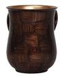 Washing Cup Brown Checkerboard - LEHADAR