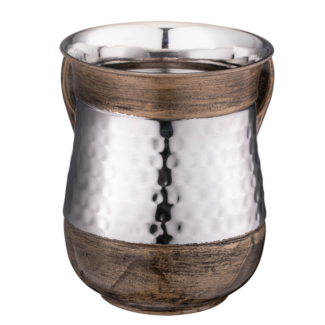 Washing Cup Stainless Steel Brushed Gold - LEHADAR