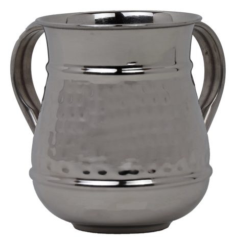 Washing Cup Stainless Steel Hammered - LEHADAR