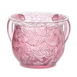 Polyresin Washing Cup Pink 4" ` - LEHADAR