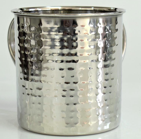 Stainless Steel Wash Cup Hammered - LEHADAR