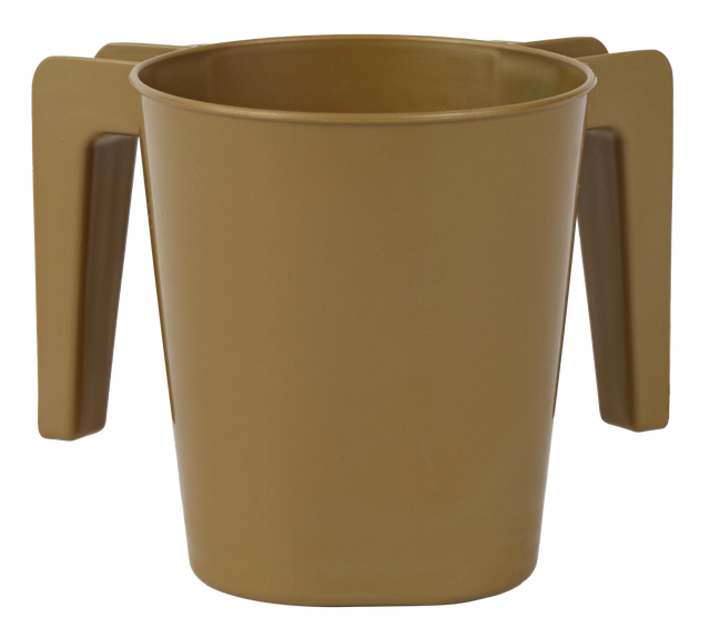 Plastic Washing Cup Gold (Case Quantity 150 PC) - LEHADAR