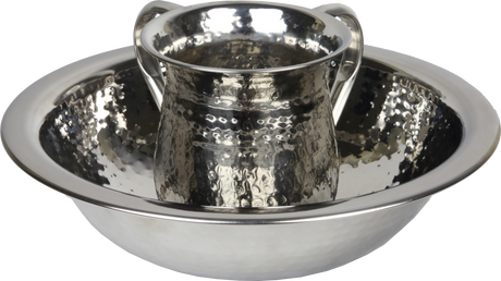 Washing Cup Set Hammered Style - LEHADAR