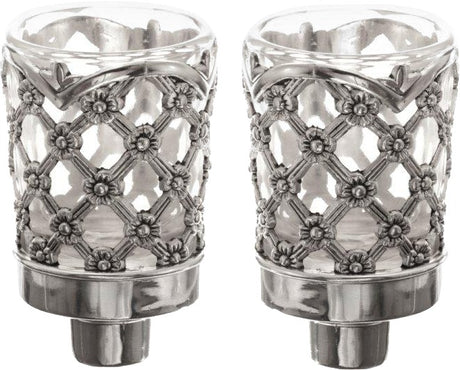 Neronim Holder Silver Plated XP Design 3" - LEHADAR