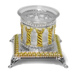 Salt Holder Royal Palace Design plated Single - LEHADAR