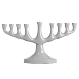 Menorah Stainless Steel 5.5 x 10"