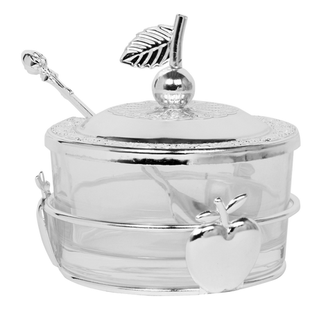 Honey Dish With Apple Shapes - LEHADAR